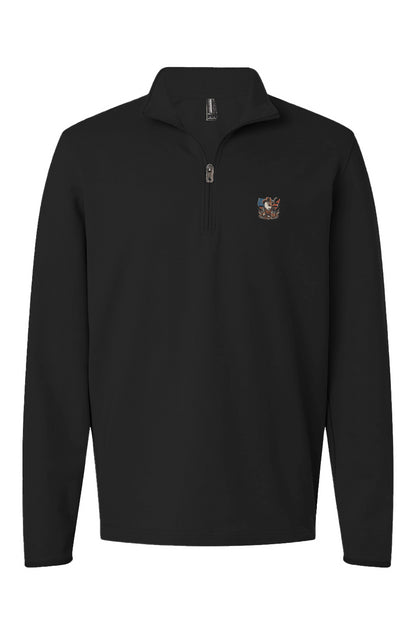 Whiskey Shenanigans Apliiq Perform Quarter-Zip Pullover
