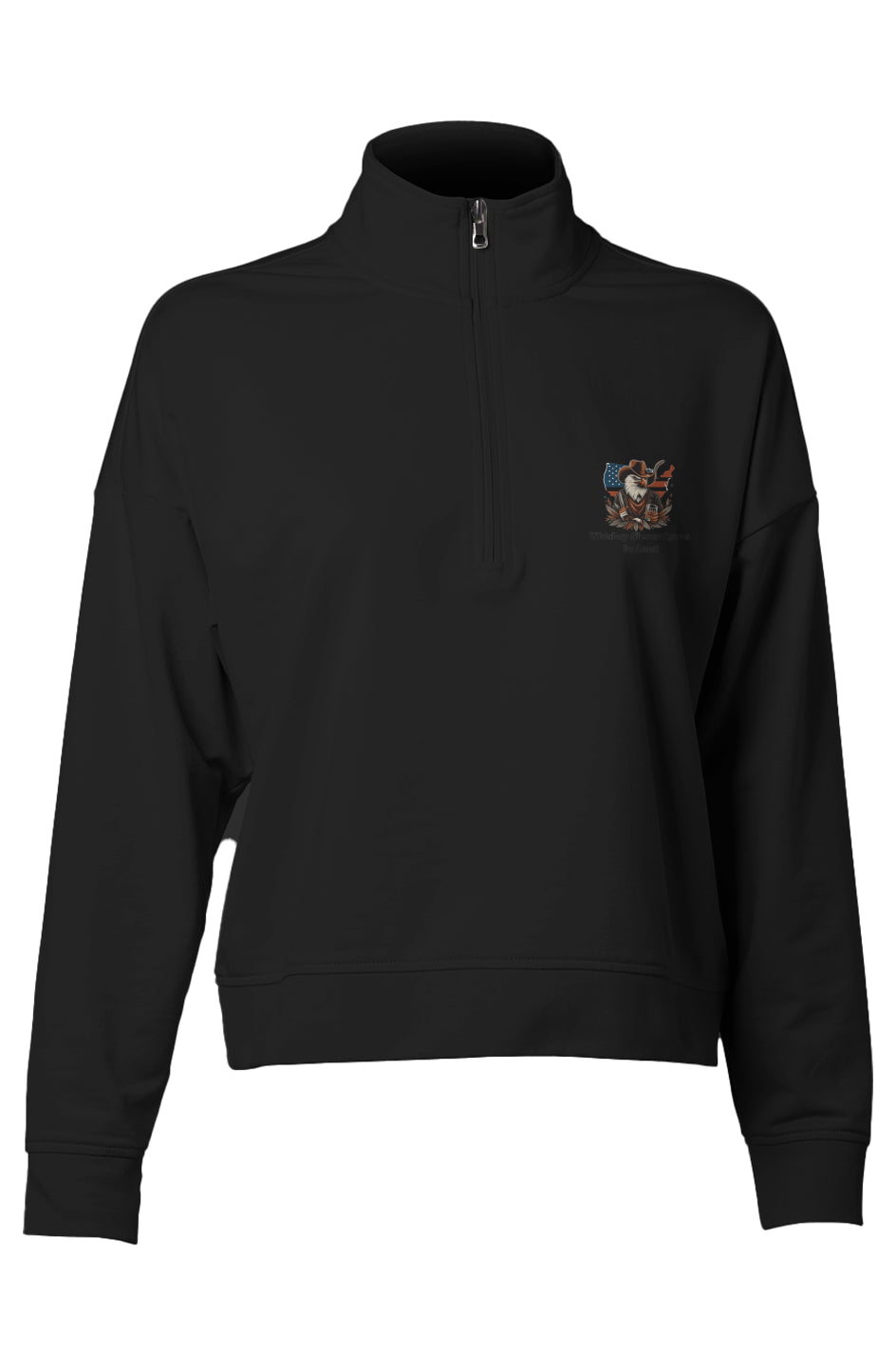 Whiskey Shenanigans Apliiq Womens Perform Quarter Zip